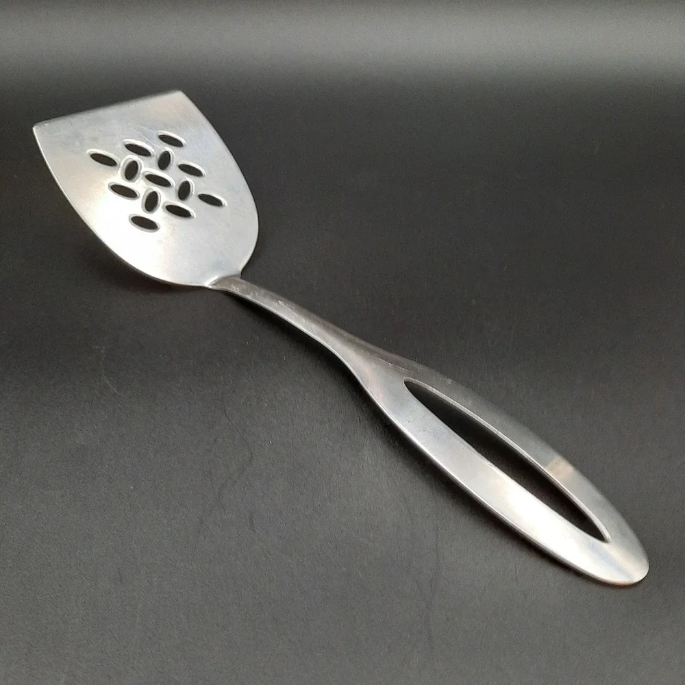 Bran Kitchen Utensil Spatula Server Stainless Steel Serving Tool